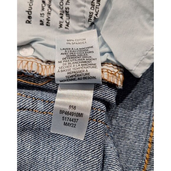 COPY - BP Mid-Rise Distressed Cut-Off Blue Jean Shorts/NWOT, Size 27 - Picture 6 of 6